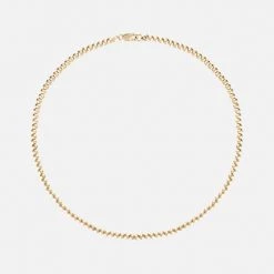 Alexa Leigh 3MM Gold Necklace