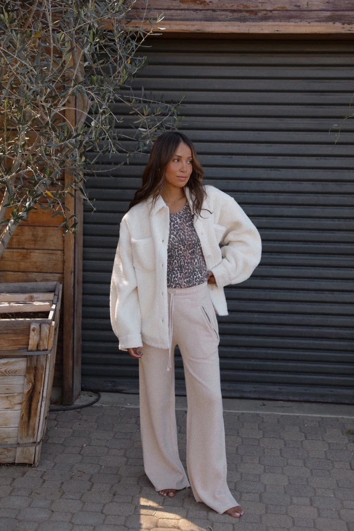 Sincerely Jules For Bandier The Flint Wide Leg Sweatpant 1 Sincerely Jules For Bandier The Flint Wide Leg Sweatpant