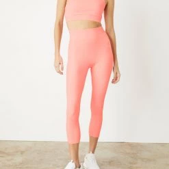 All Access Sport Rib Center Stage Capri Clothing