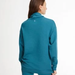 All Access Cloud Doubleknit Funnel Neck