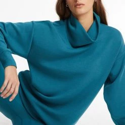 All Access Cloud Doubleknit Funnel Neck