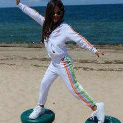 Aviator Nation 5 Stripe Kids Sweatpant Clothing