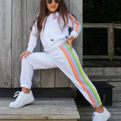 Aviator Nation 5 Stripe Kids Sweatpant Clothing