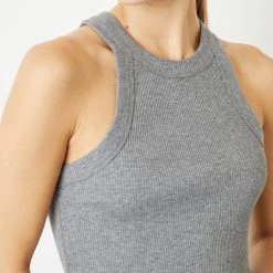 WSLY Rivington Ribbed Cropped Tank