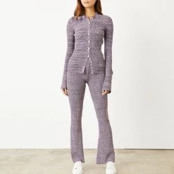 Le Ore Clothing Rimini Collared Cardigan