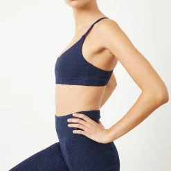 Twenty Montréal Crystal Strata 3D Activewear Sports Bra