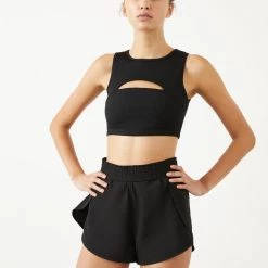 Year Of Ours Clothing Ribbed Cut Out Bra