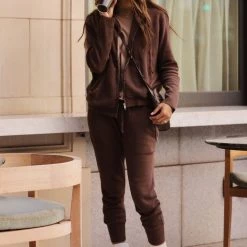 Sincerely Jules For Bandier The Juniper Zip Up & Jogger Kit