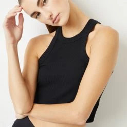 WSLY Clothing Rivington Ribbed Cropped Tank