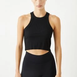WSLY Clothing Rivington Ribbed Cropped Tank