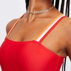 BANDIER X SOLID & STRIPED Swim The Riley