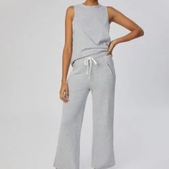 Sincerely Jules For Bandier The Flint Wide Leg Sweatpant