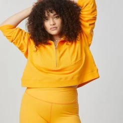 Sincerely Jules For Bandier The Holly Half Zip Sweatshirt 15 Sincerely Jules For Bandier The Holly Half Zip Sweatshirt