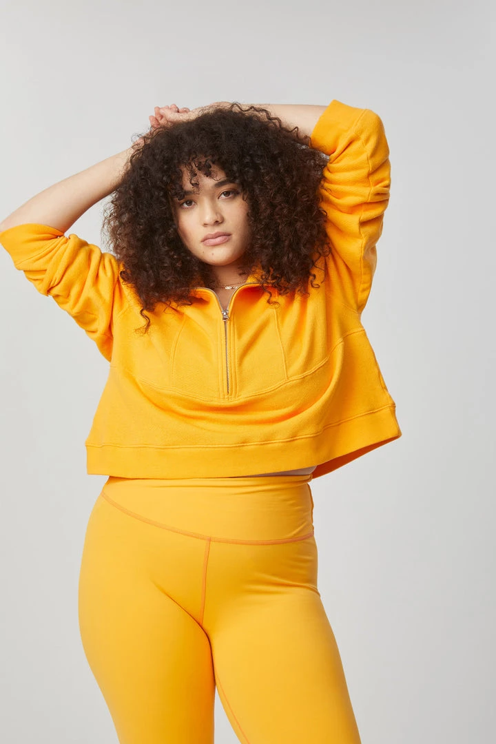 Sincerely Jules For Bandier The Holly Half Zip Sweatshirt 7 Sincerely Jules For Bandier The Holly Half Zip Sweatshirt