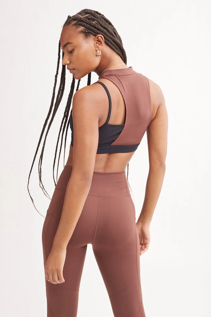 Le Ore Sorrento Asymmetric Mock Neck Bra Clothing 3 Le Ore Sorrento Asymmetric Mock Neck Bra Clothing