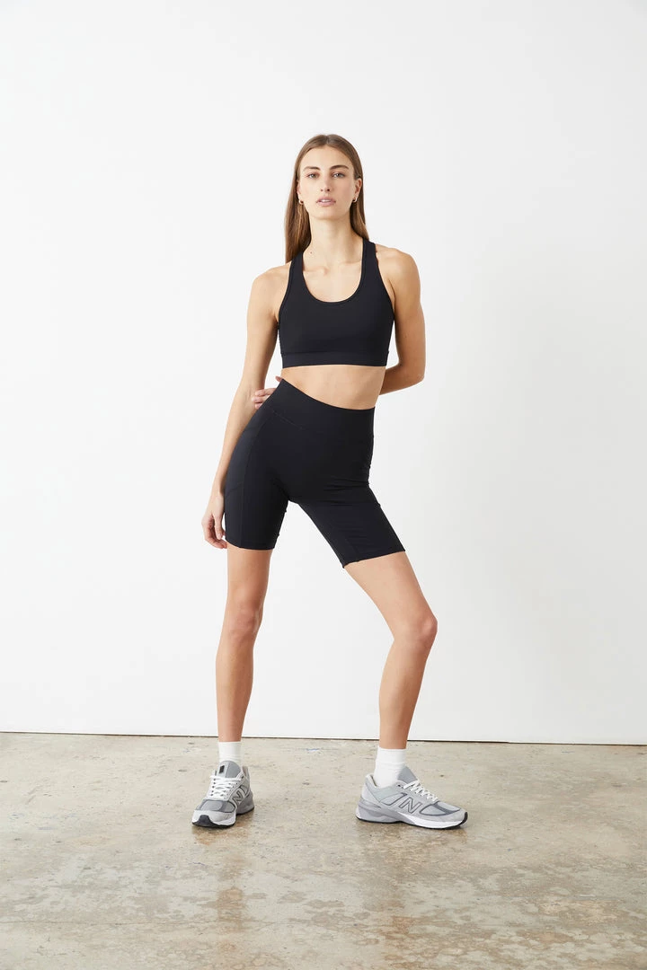 All Access High Waisted Center Stage 9in Pocket Short 4 All Access High Waisted Center Stage 9in Pocket Short