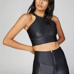 All Access Zip Front Racer Bra