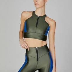 All Access Zip Front Racer Bra