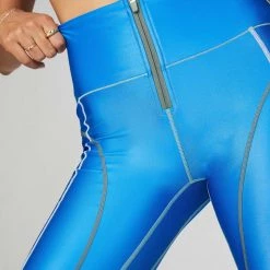 All Access Ultra High Rise Zip Front 9in Biker Short