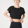 All Access Clothing Encore Cropped Raw Edge Tee