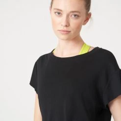 All Access Clothing Encore Cropped Raw Edge Tee