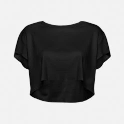 All Access Clothing Encore Cropped Raw Edge Tee