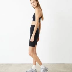 All Access High Waisted Center Stage 9in Biker Short