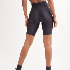 All Access High Waisted Center Stage 9in Shine Biker Short