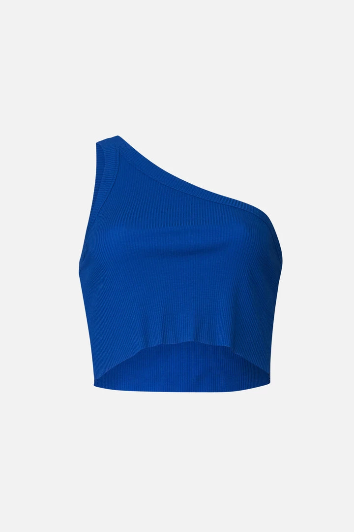 WSLY Clothing Rivington Ribbed One Shoulder Cropped Tank 5 WSLY Clothing Rivington Ribbed One Shoulder Cropped Tank