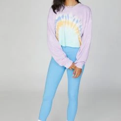 WSLY Ecosoft Cropped Crewneck Sweatshirt Clothing