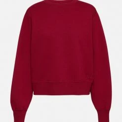 WSLY Eco Fleece Crew Neck Sweatshirt With Shoulder Pads