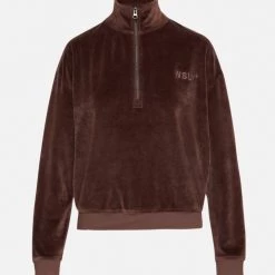 WSLY Clothing Eco Plush Half Zip Sweatshirt