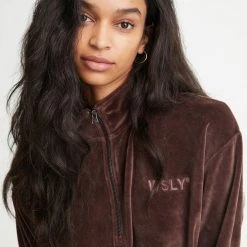 WSLY Clothing Eco Plush Half Zip Sweatshirt