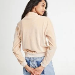 WSLY Eco Plush Half Zip Sweatshirt Clothing