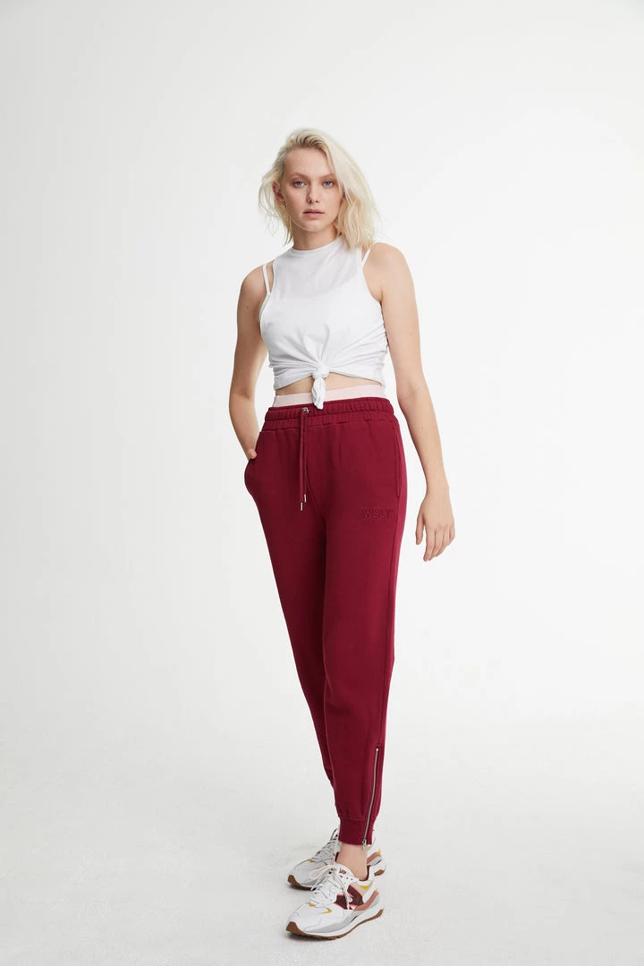 WSLY Eco Fleece Ankle Zip Sweatpant Clothing 4 WSLY Eco Fleece Ankle Zip Sweatpant Clothing