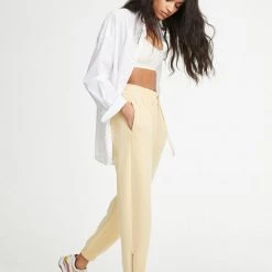 WSLY Clothing Eco Fleece Ankle Zip Sweatpant