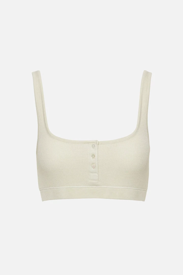 WSLY Clothing Waffle Henley Bra 7 WSLY Clothing Waffle Henley Bra