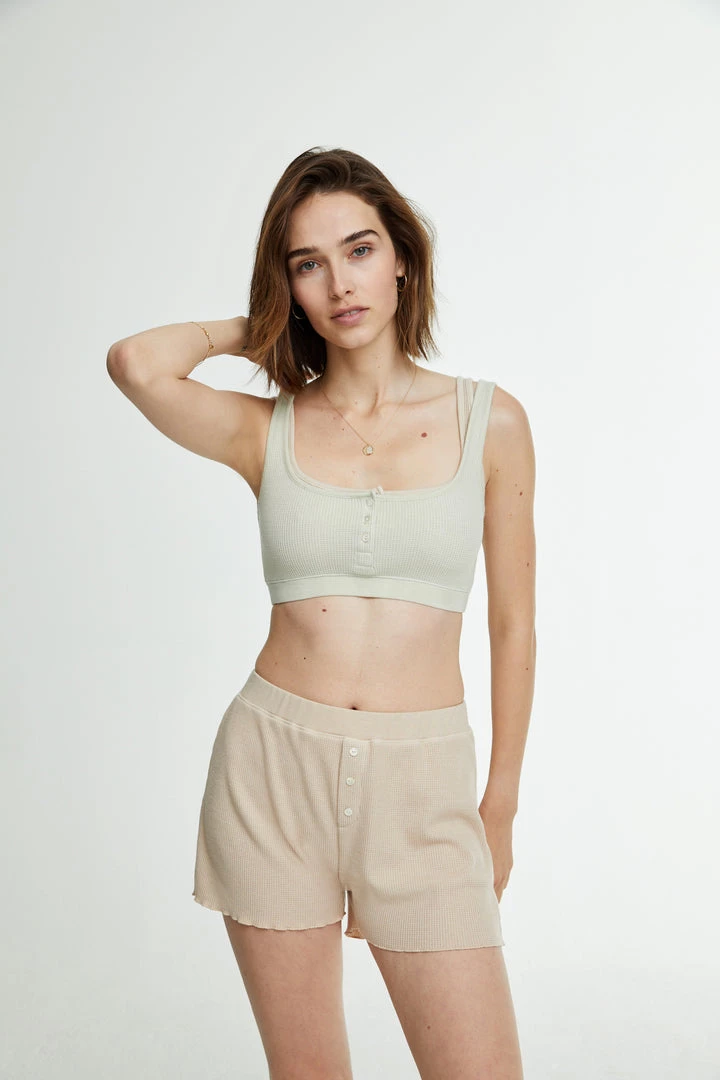 WSLY Clothing Waffle Henley Bra 4 WSLY Clothing Waffle Henley Bra