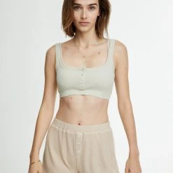 WSLY Clothing Waffle Henley Bra 11 WSLY Clothing Waffle Henley Bra