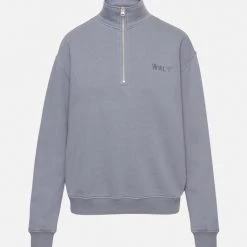 WSLY Eco Fleece Half Zip Sweatshirt Clothing