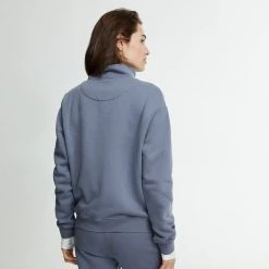 WSLY Eco Fleece Half Zip Sweatshirt Clothing