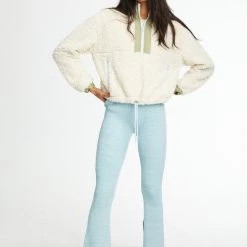 WSLY Eco Sherpa Cropped Jacket Clothing