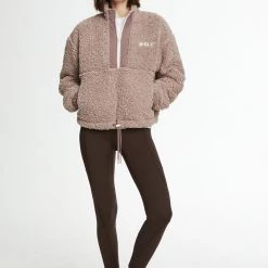 WSLY Eco Sherpa Cropped Jacket