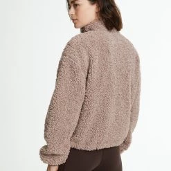 WSLY Eco Sherpa Cropped Jacket