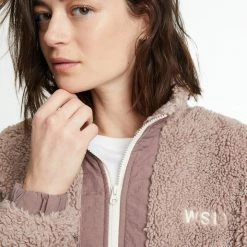 WSLY Eco Sherpa Cropped Jacket