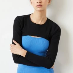 WSLY Essex Ribbed Long Sleeve Shrug New Arrivals