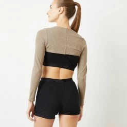 WSLY New Arrivals Essex Ribbed Long Sleeve Shrug