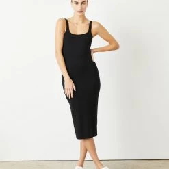 WSLY Essex Ribbed Square Neck Tank Dress New Arrivals