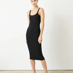 WSLY Essex Ribbed Square Neck Tank Dress New Arrivals
