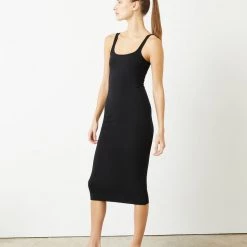 WSLY Essex Ribbed Square Neck Tank Dress New Arrivals